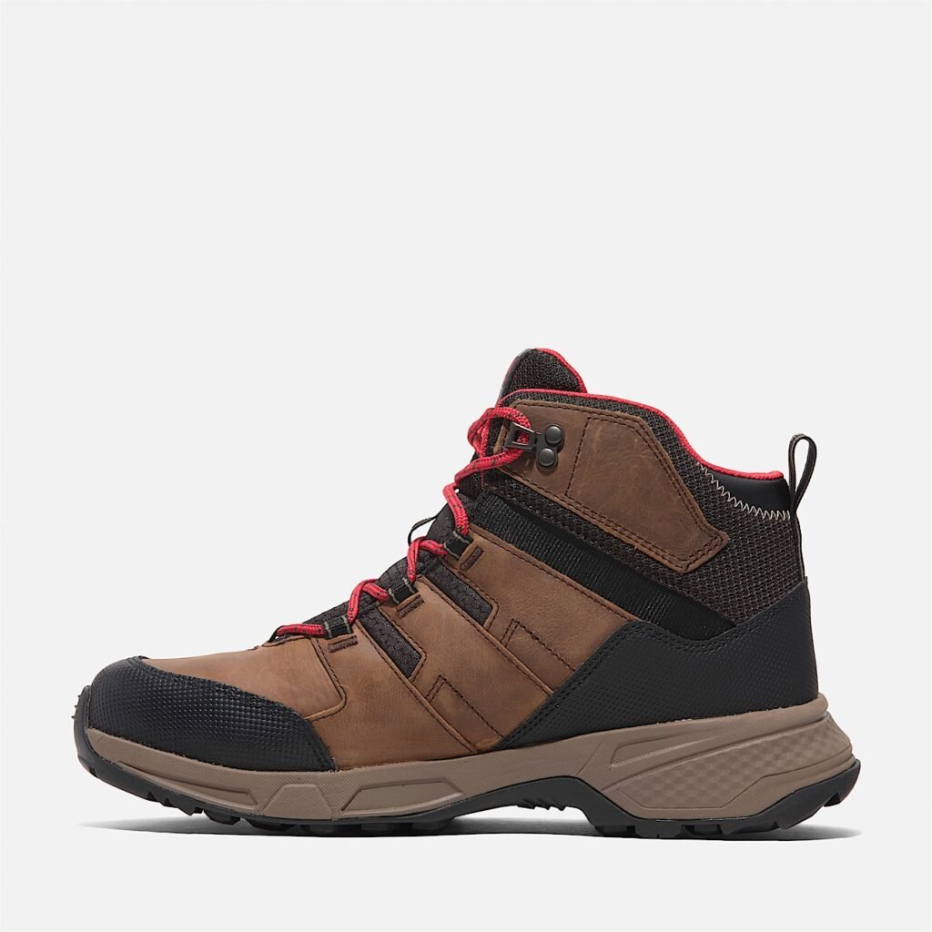 Timberland Men's Switchback LT Steel Toe Work Boot Coconut Brown Style TB0A6183214
