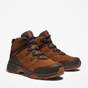 Timberland Men's Switchback LT Steel Toe Work Boot Brown Style TB1A2MTA214 - Image 4