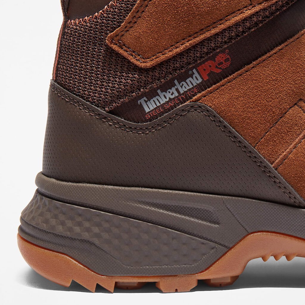 Timberland Men's Switchback LT Steel Toe Work Boot Brown Style TB1A2MTA214