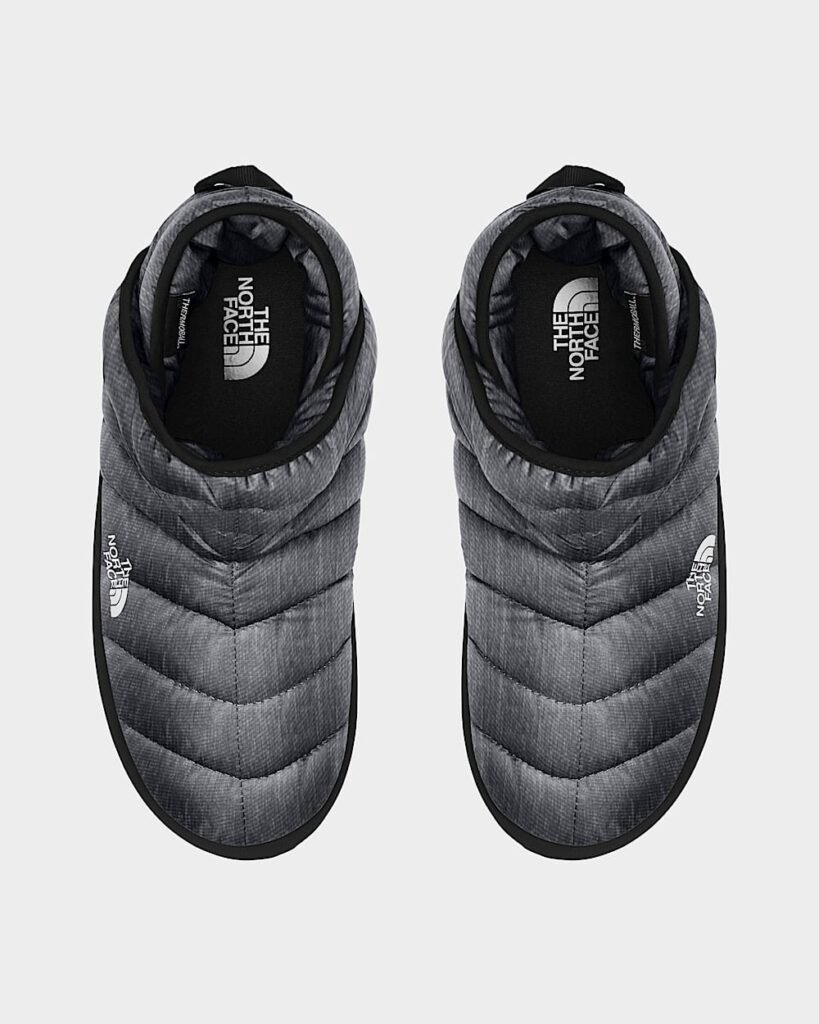 The North Face Men’s THERMOBALL™ Traction Booties - Phantom Grey Heather Print/TNF Black Style NF0A3MKH