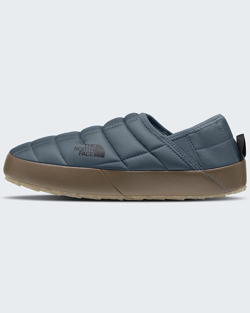 The North Face Men’s THERMOBALL™ Traction Mules V - Granite Grey/Garnet Style NF0A3UZN