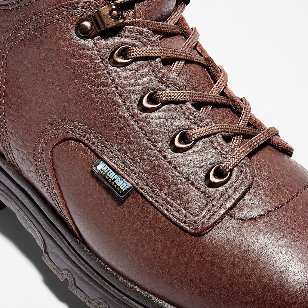 Timberland Men's TiTAN 6" Alloy Toe Waterproof Work Boot Brown Style TB126078242