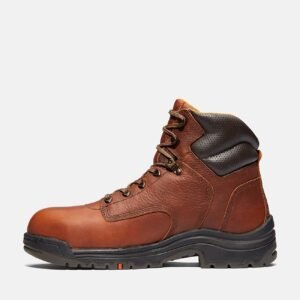 Timberland Men's TiTAN 6" Alloy Toe Work Boot Brown Style TB126063214 - Image 6