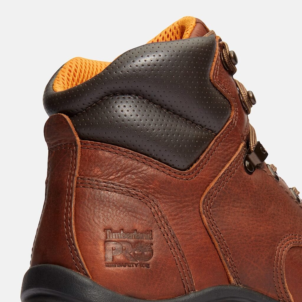 Timberland Men's TiTAN 6" Alloy Toe Work Boot Brown Style TB126063214