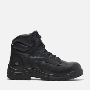 Timberland Men's TiTAN 6" Composite Toe Work Boot Black Style TB150507001 - Image 1