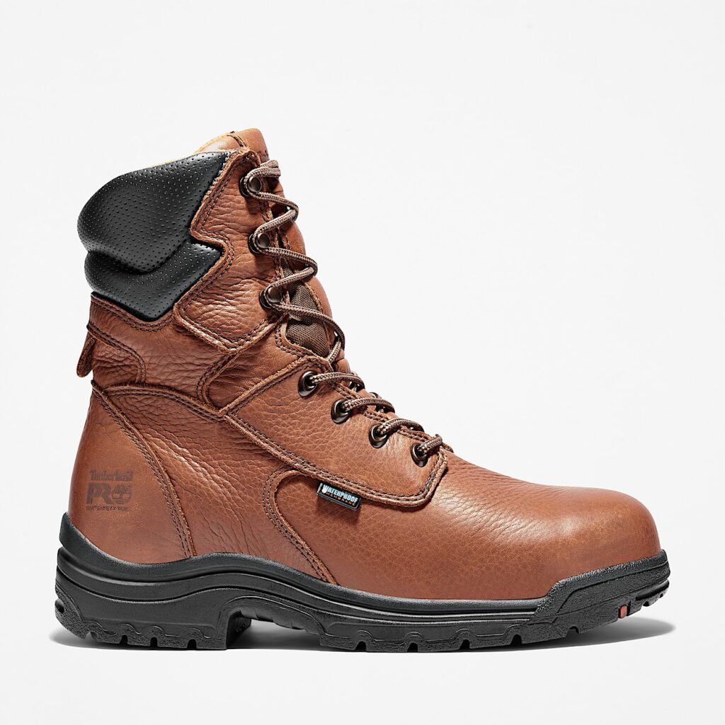 Men's TiTAN 8" Alloy Toe Waterproof Work Boot Style TB147019210
