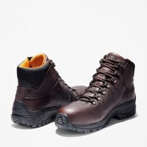 Timberland Men's TiTAN Alloy Toe Waterproof Work Boot Brown Style TB185520214 - Image 5