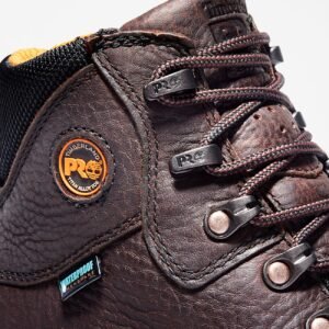 Timberland Men's TiTAN Alloy Toe Waterproof Work Boot Brown Style TB185520214 - Image 6