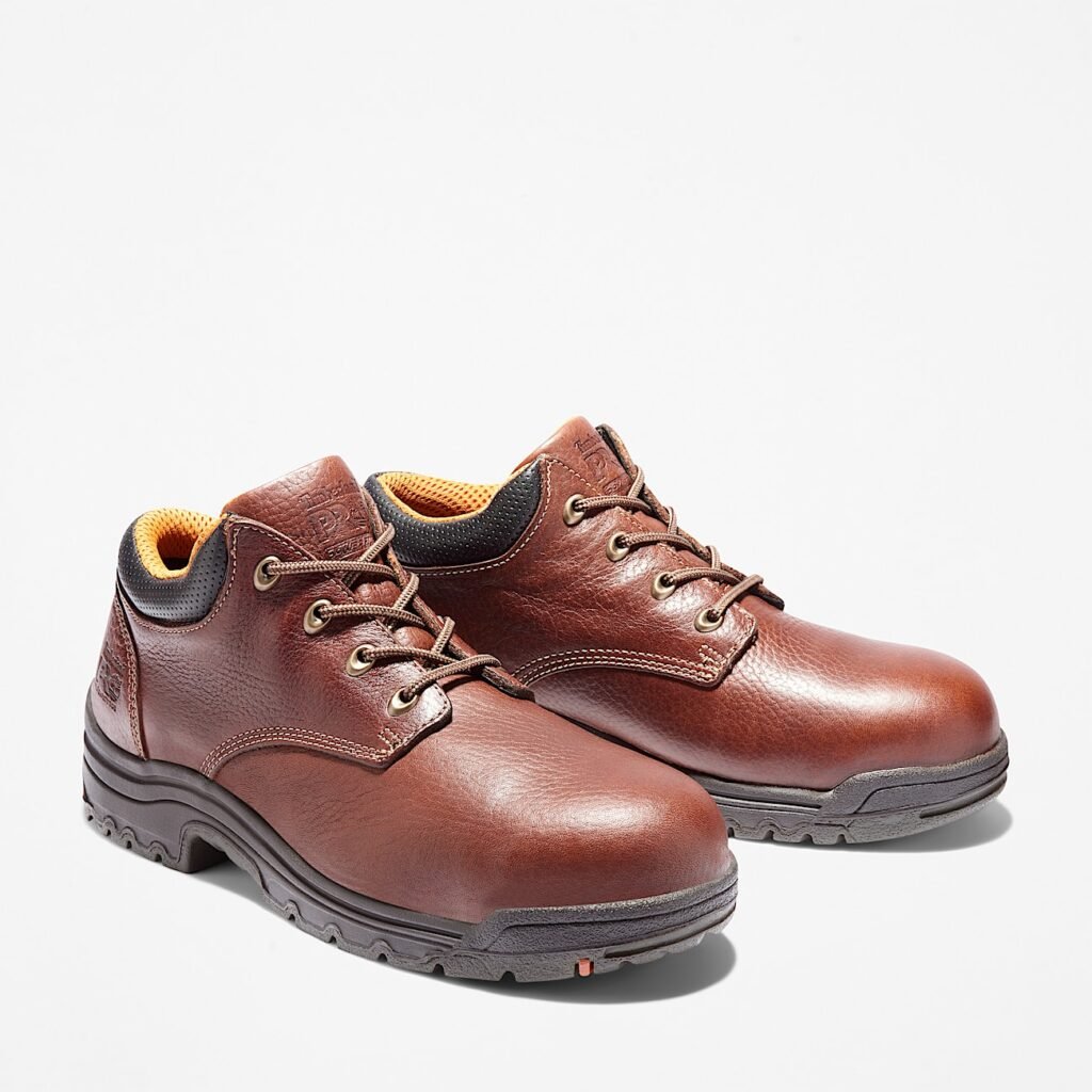 Timberland Men's TiTAN Casual Alloy Toe Work Shoe Brown Style TB147028210