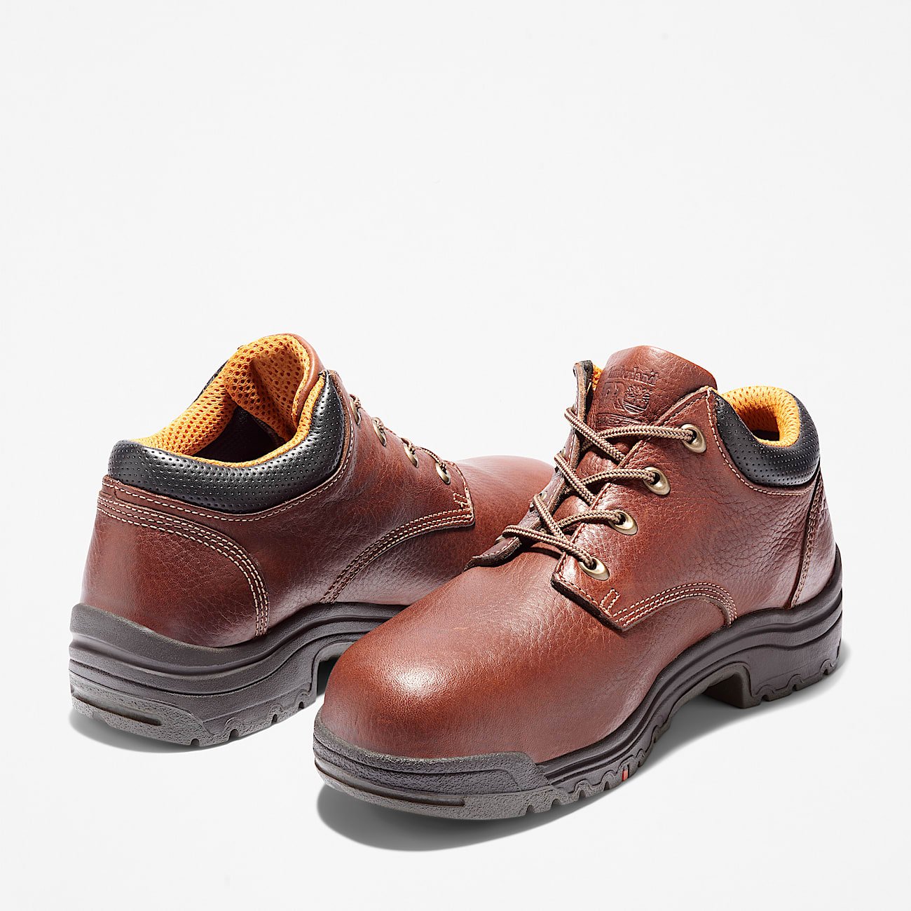 Timberland Men's TiTAN Casual Alloy Toe Work Shoe Brown Style TB147028210 - Image 5