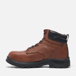 Timberland Men's TiTAN EV 6" Composite Toe Work Boot Brown Style TB0A61PF214 - Image 6