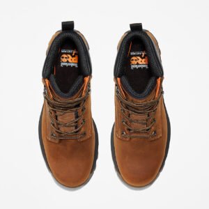 Timberland Men's TiTAN EV 6" Waterproof Work Boot Brown Style TB1A5M2T214 - Image 2
