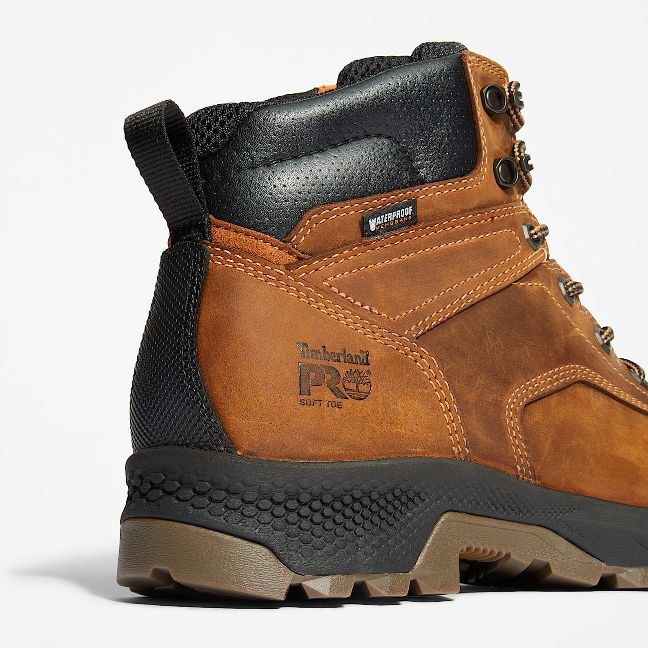 Timberland Men's TiTAN EV 6" Waterproof Work Boot Brown Style TB1A5M2T214 - Image 7