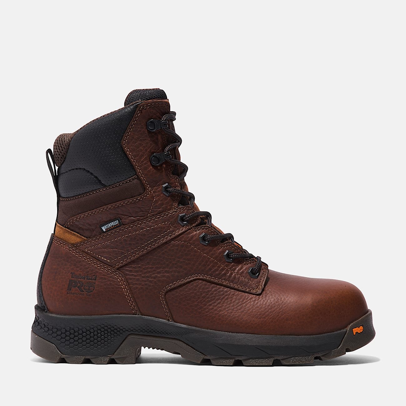 Men's TiTAN EV 8" Composite Toe Waterproof Work Boot Style TB1A5U4Y214 - Image 1