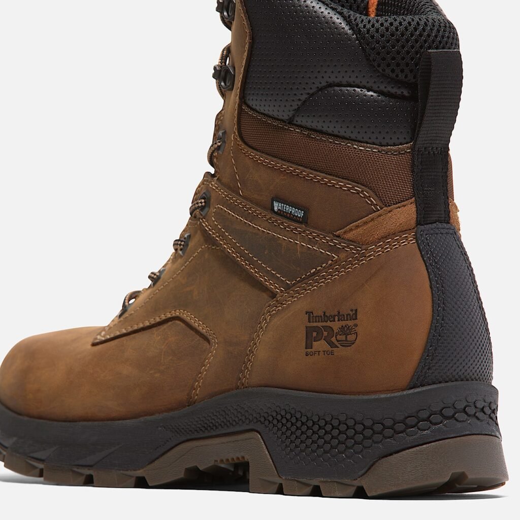 Men's TiTAN EV 8" Soft-Toe Waterproof Work Boot Style TB0A66QQEM4