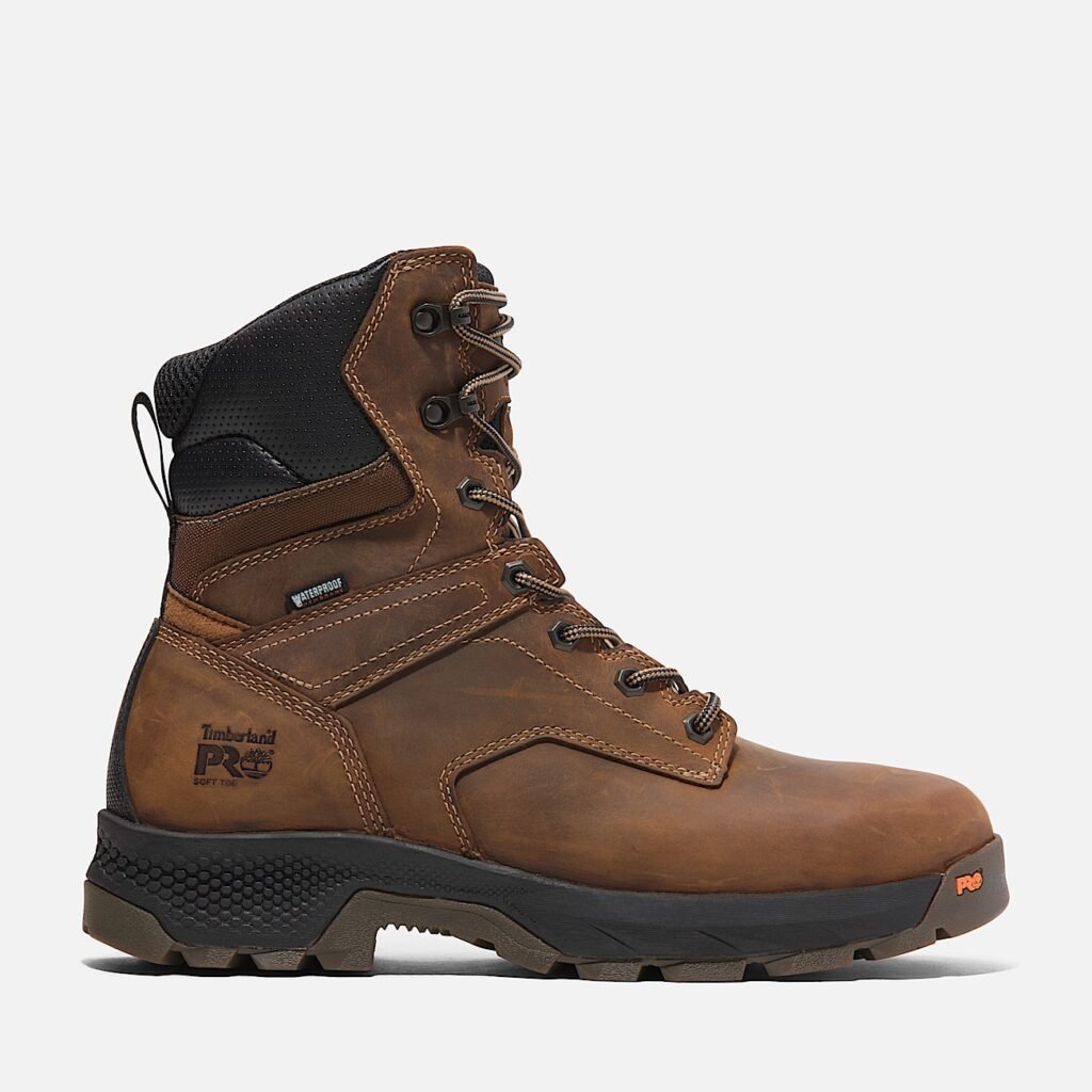 Men's TiTAN EV 8" Soft-Toe Waterproof Work Boot Style TB0A66QQEM4