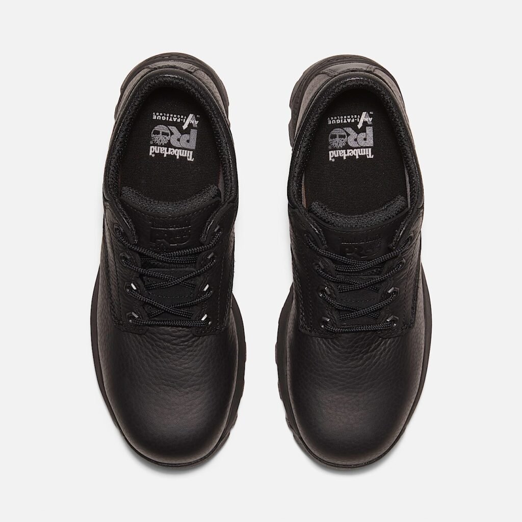 Timberland Men's TiTAN EV Composite Toe Oxford Black Rustler Style TB0A5ZBY001