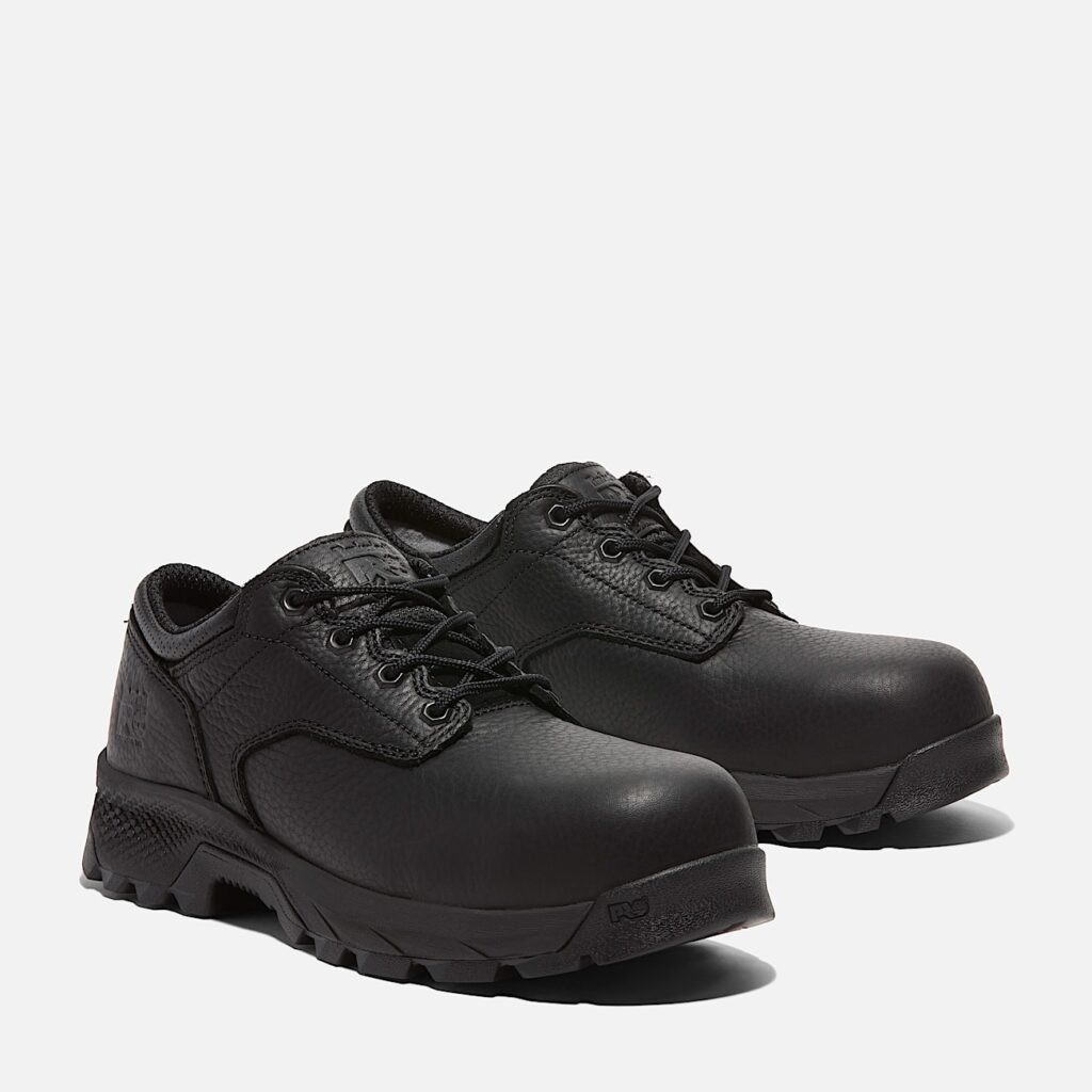 Timberland Men's TiTAN EV Composite Toe Oxford Black Rustler Style TB0A5ZBY001