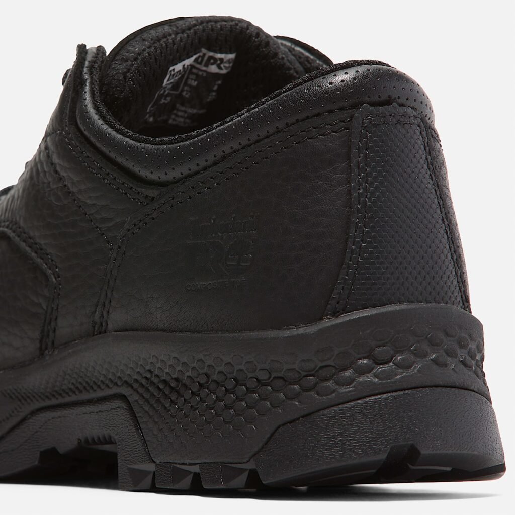 Timberland Men's TiTAN EV Composite Toe Oxford Black Rustler Style TB0A5ZBY001