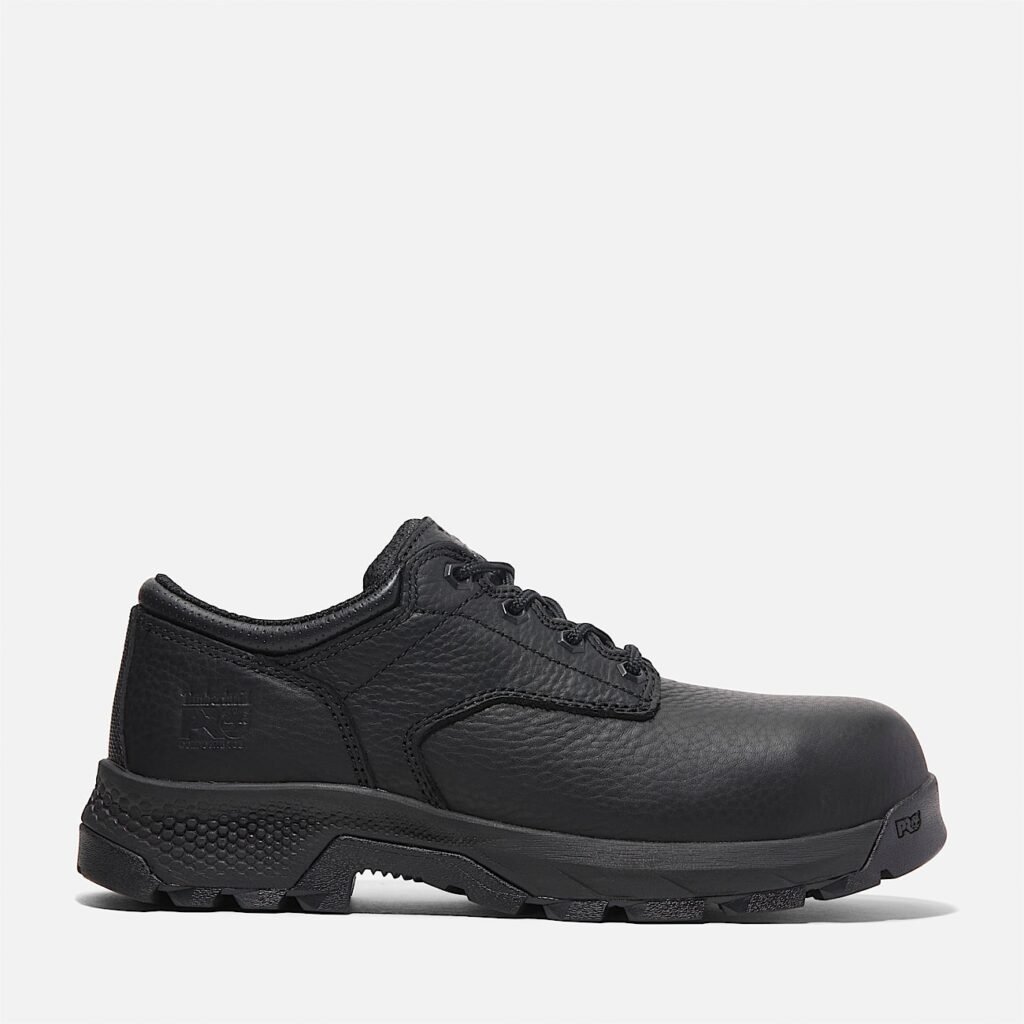 Timberland Men's TiTAN EV Composite Toe Oxford Black Rustler Style TB0A5ZBY001