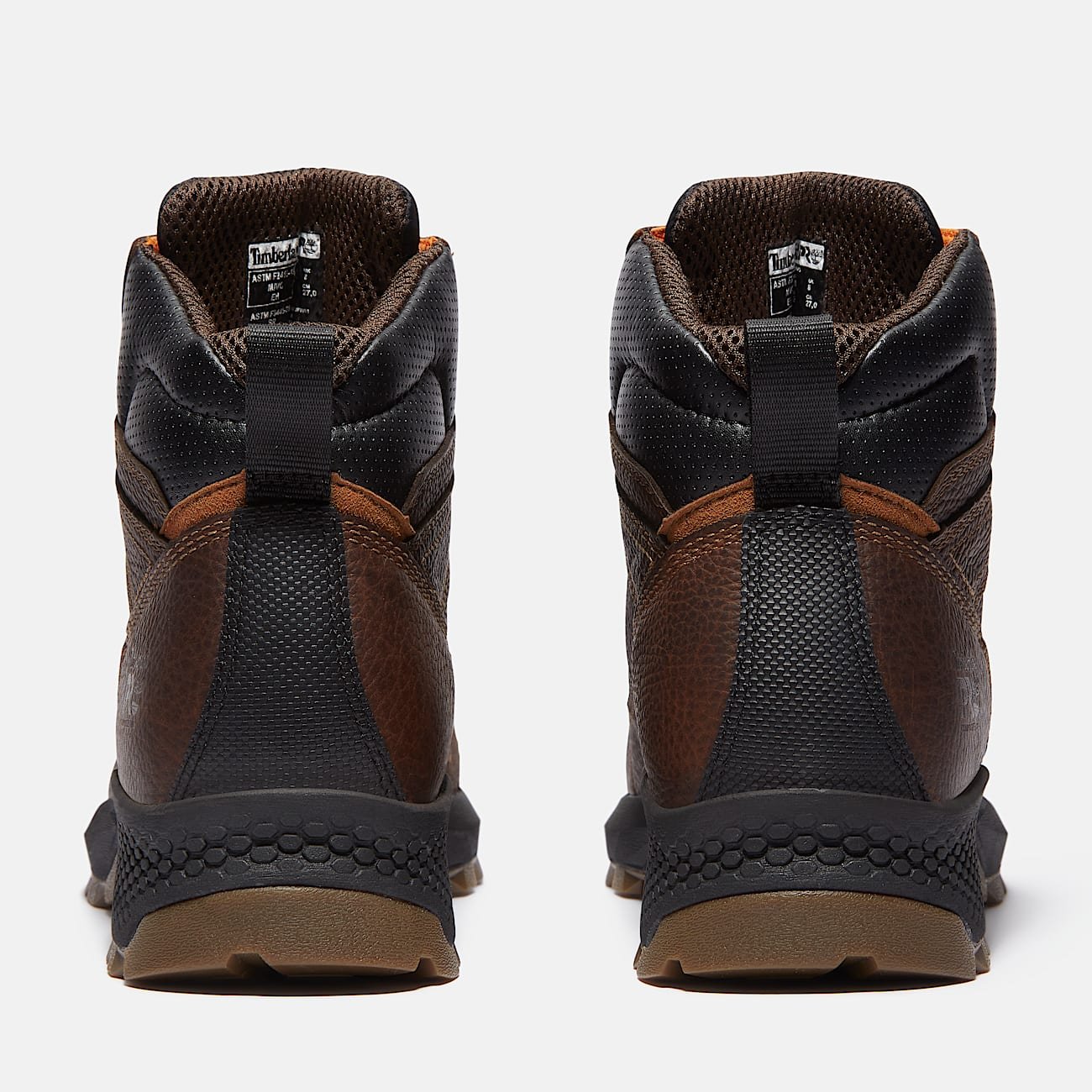 Timberland Men's TiTAN EV Composite Toe Work Boot Dark Brown Full-Grain Style TB0A63JFW01 - Image 5