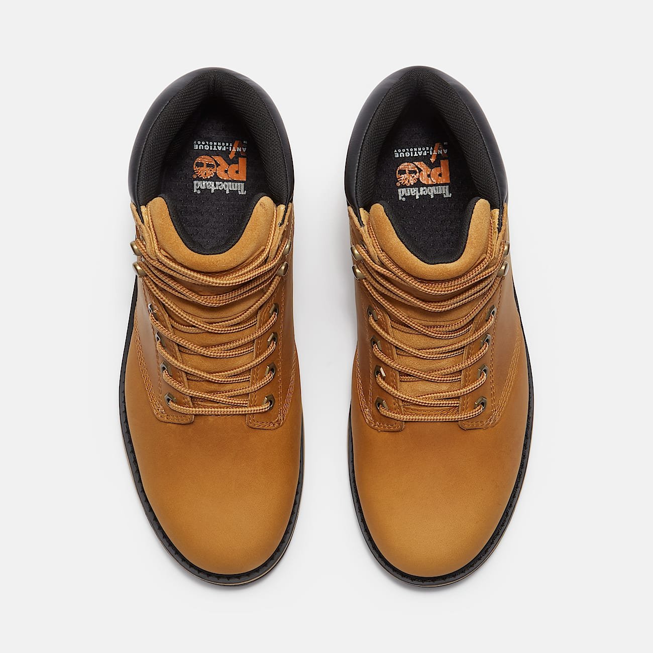 Timberland Men's TiTAN Tasker 6" Alloy-Toe Waterproof Work Boot Wheat Full-Grain Style TB0A43FGEN1 - Image 2