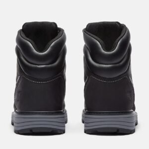 Timberland Men's TiTAN Tasker 6" Alloy-Toe Work Boot Black Full-Grain Style TB0A416GW02 - Image 5