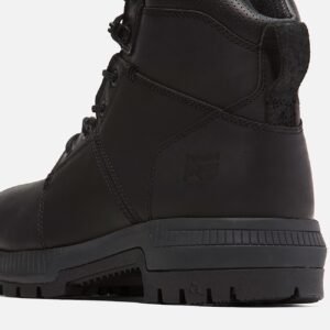 Men's Timberland Montauk 6" Steel Toe Work Boot Black Full-Grain Style TB0A66D3W02 - Image 7