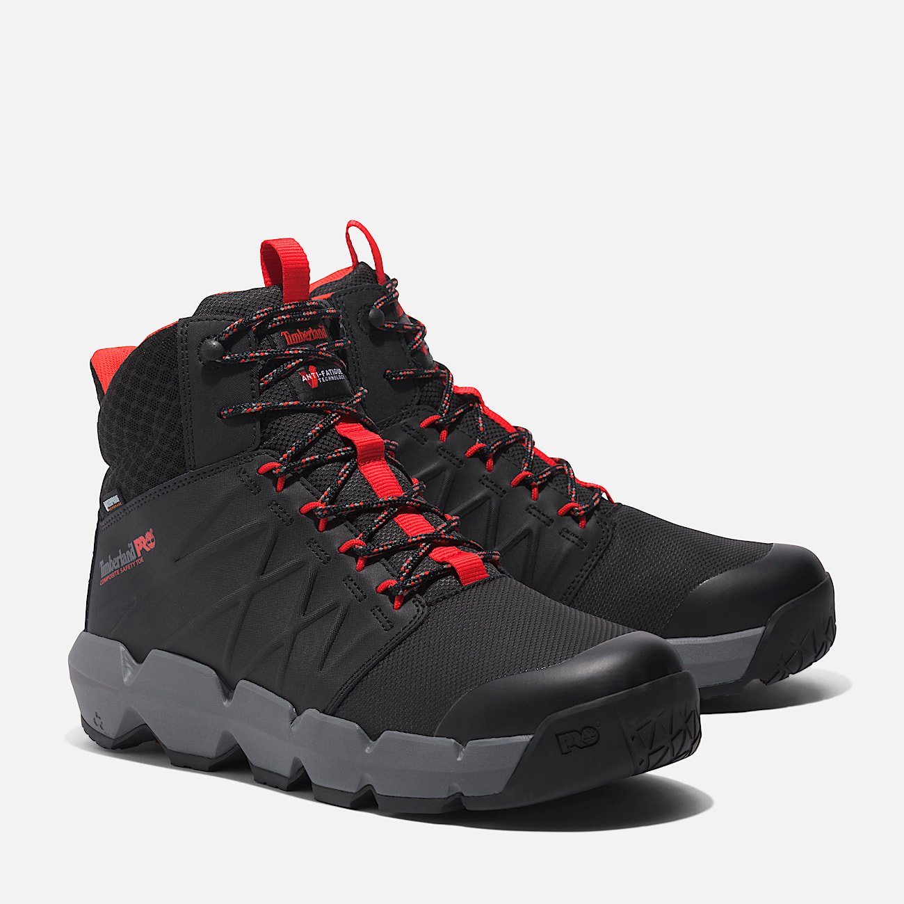 Men's Timberland PRO Morphix Outdoor 6" Waterproof Comp-Toe Work Boot Style TB1A5WHB001 - Image 4