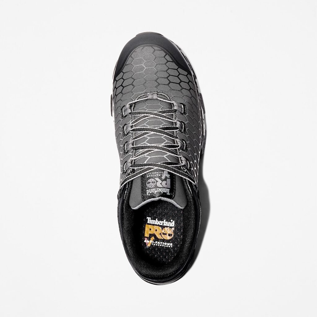 Men's Timberland Powertrain Sport Alloy Toe Work Sneaker Black Style TB1A1I4S001