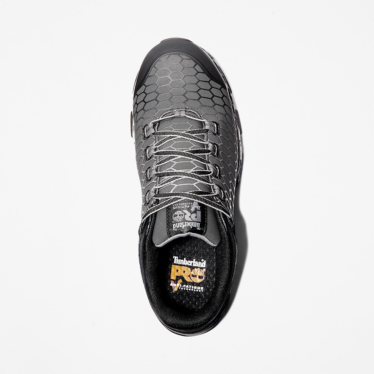 Men's Timberland Powertrain Sport Alloy Toe Work Sneaker Black Style TB1A1I4S001 - Image 2