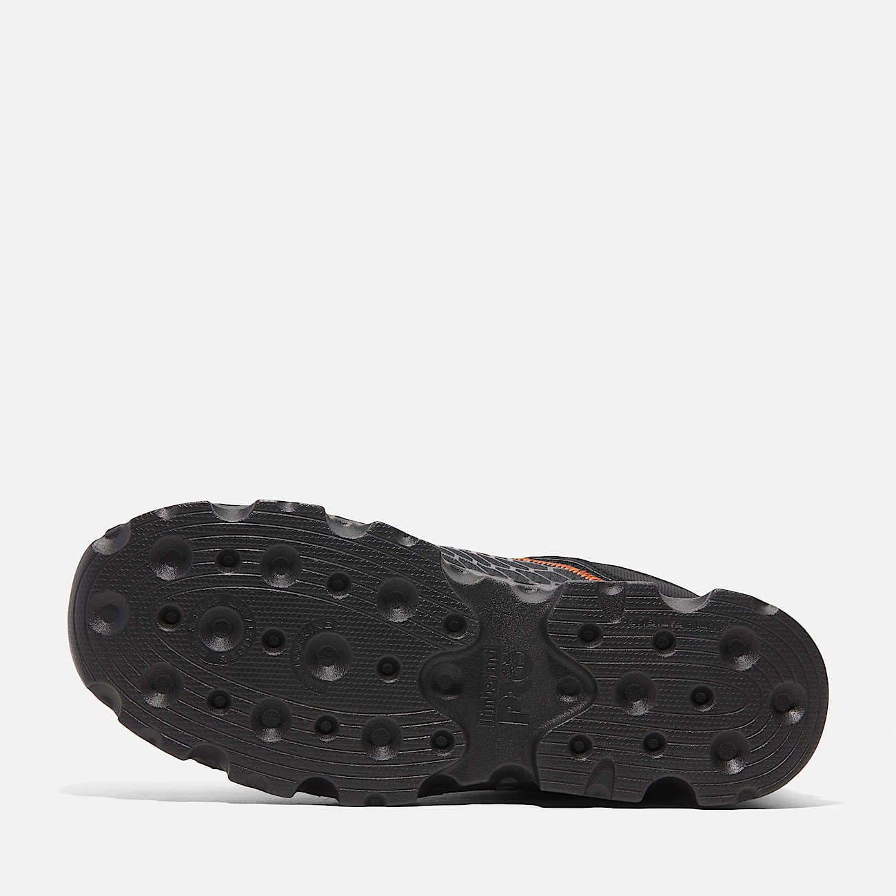 Men's Timberland Powertrain Sport Alloy Toe Work Sneaker Black/Orange Style TB1A1B6S001 - Image 3