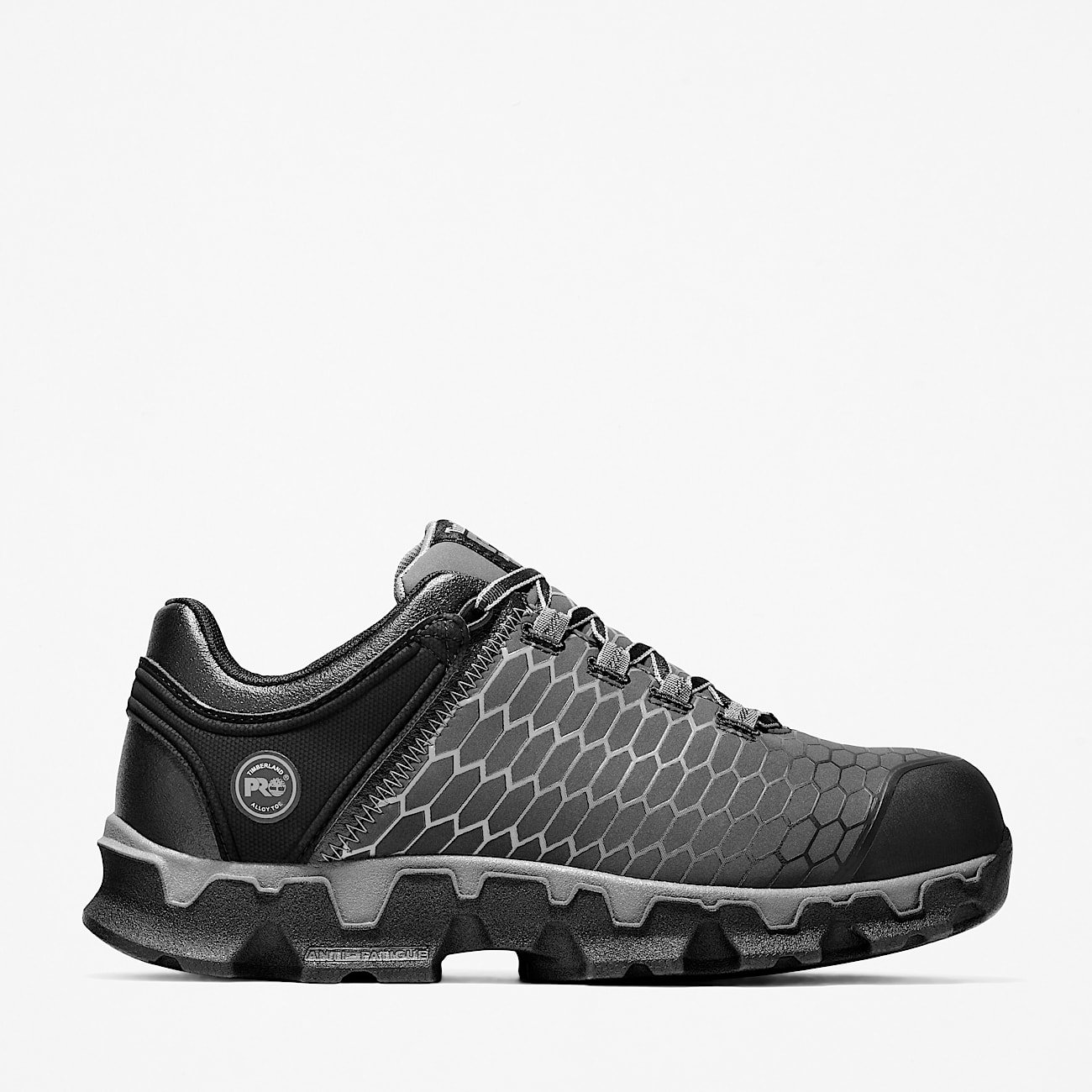 Men's Timberland Powertrain Sport Alloy Toe Work Sneaker Black Style TB1A1I4S001 - Image 1