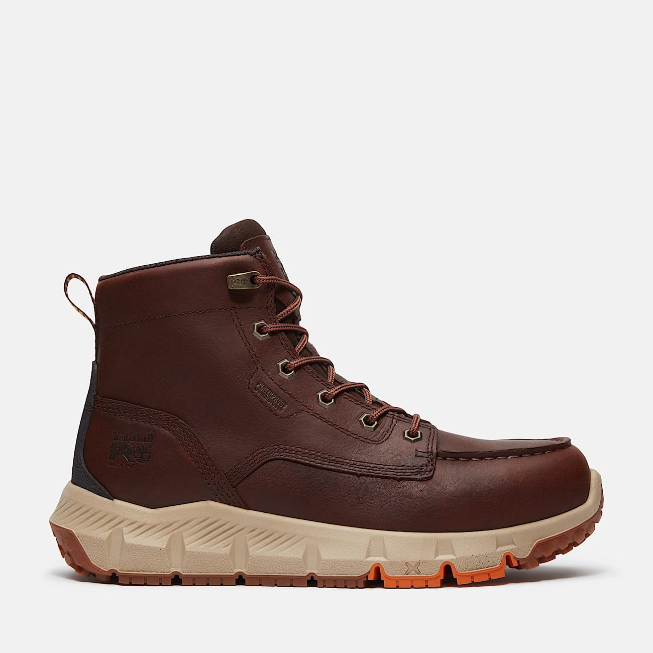 Men's Timberland PRO Tempe Moc Toe 6" Waterproof Alloy Toe Boot Style TB0A5TMEEM6 - Image 1