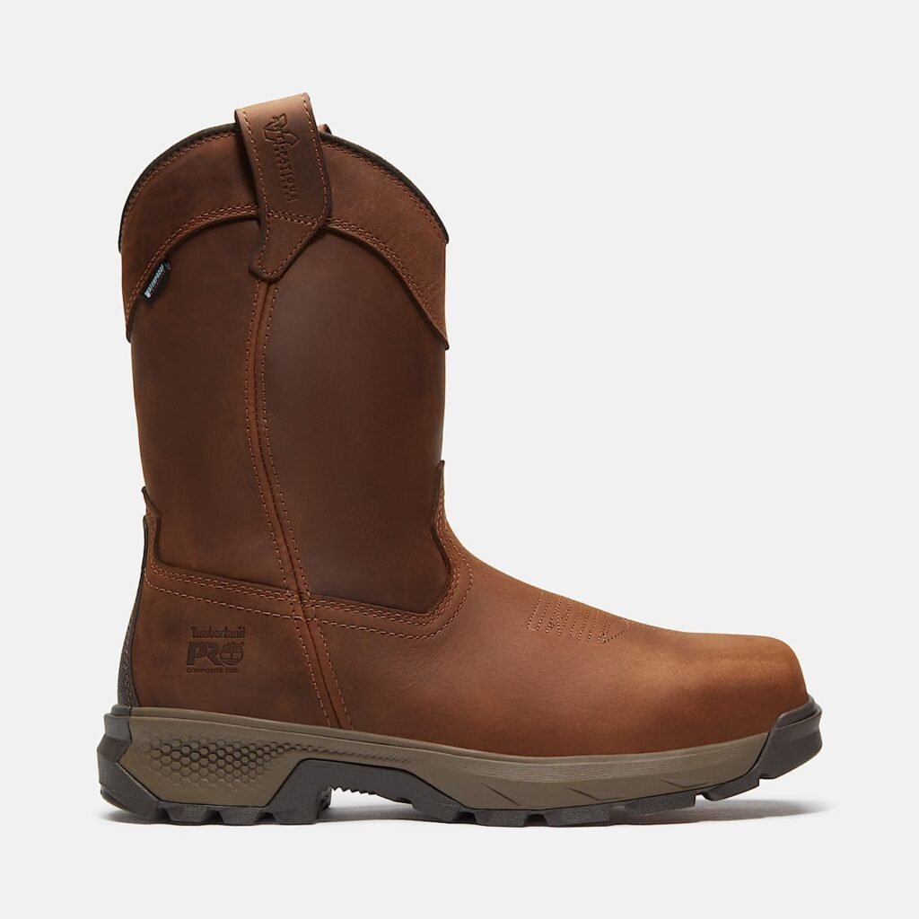 Men's Timberland PRO TiTAN EV Pull-On Composite Toe Waterproof Work Boot Style TB0A44DGEM4