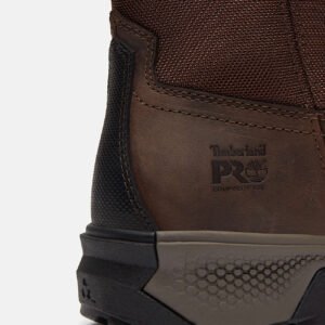 Men's Timberland TiTAN EV Pull-On Composite Toe Work Boot Dark Brown Full-Grain Style TB0A44C8W01 - Image 7