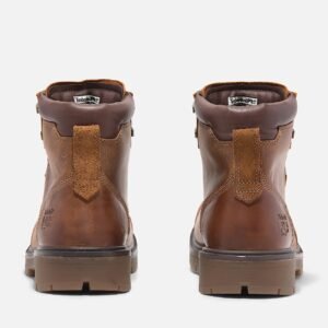 Men's Timberland Whitman 6" Soft Toe Work Boot Medium Brown Full-Grain Style TB0A678KEM4 - Image 5