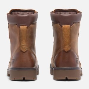 Men's Timberland Whitman 8" Composite Toe Work Boot Medium Brown Full-Grain Style TB0A6797EM4 - Image 5