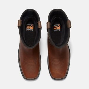 Timberland Men's True Grit Live Free or Die Pull-On Soft Toe Waterproof Work Boot Style TB0A42JGEM4 - Image 2