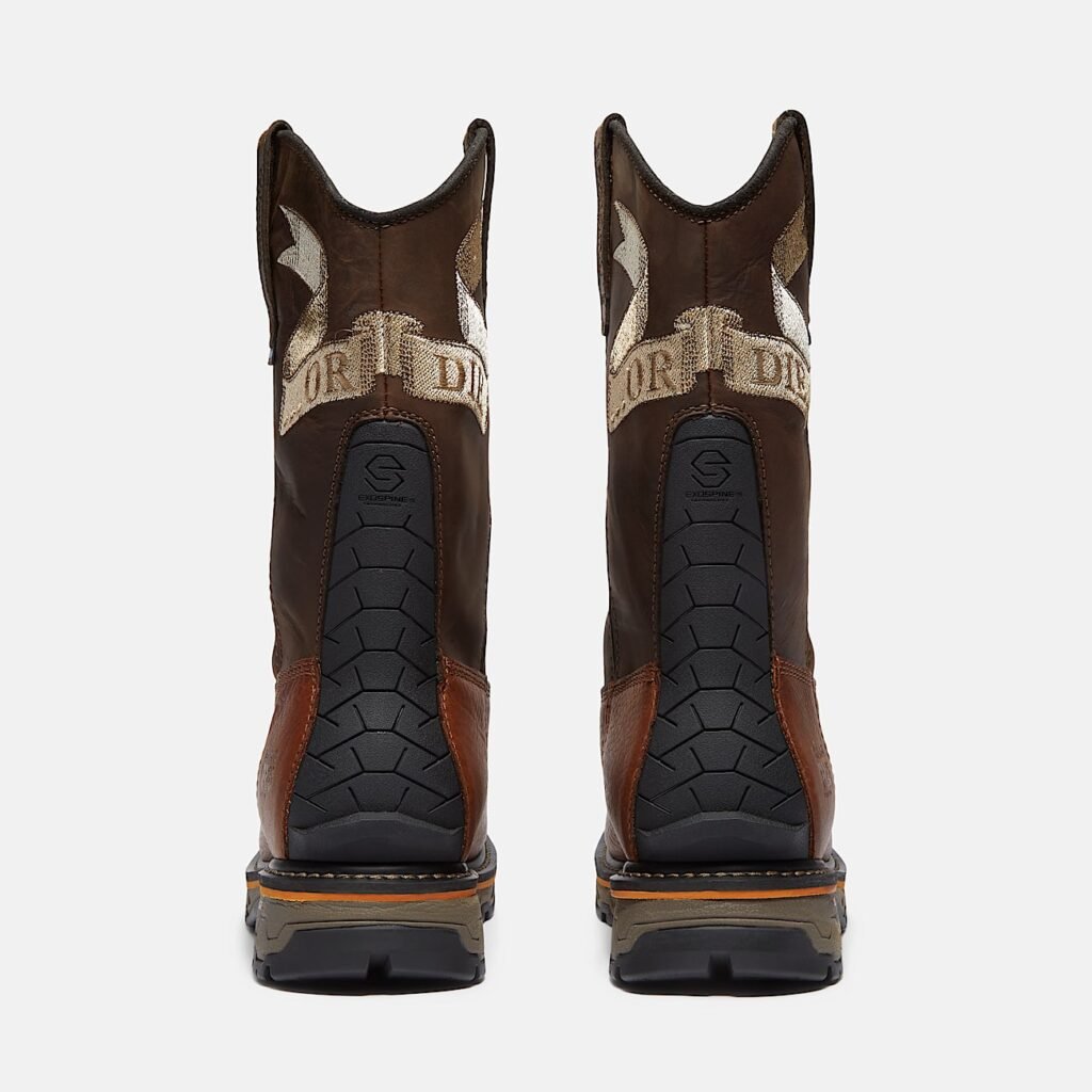 Timberland Men's True Grit Live Free or Die Pull-On Soft Toe Waterproof Work Boot Style TB0A42JGEM4