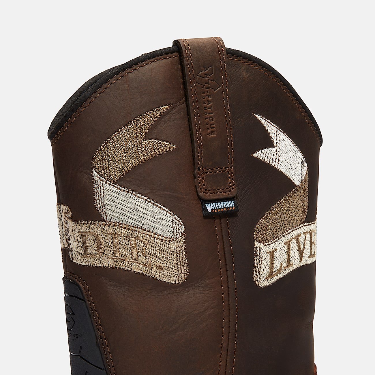 Timberland Men's True Grit Live Free or Die Pull-On Soft Toe Waterproof Work Boot Style TB0A42JGEM4 - Image 7