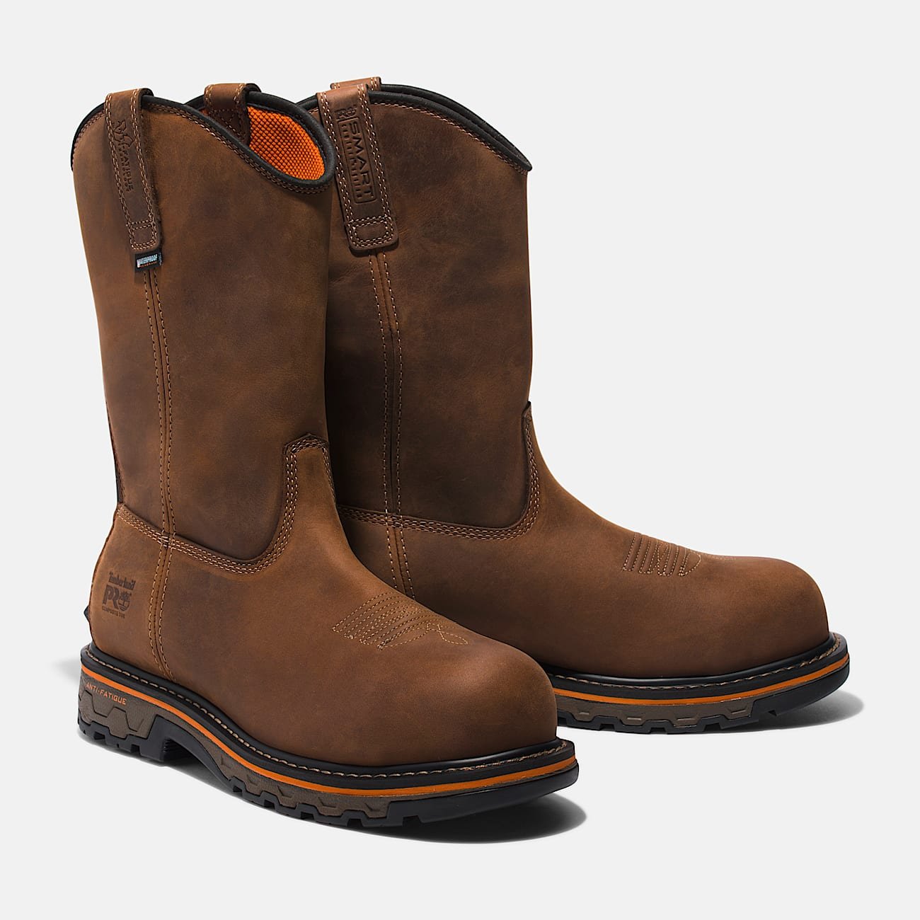 Timberland Men's True Grit Pull On Composite Toe Waterproof Work Boot Brown Style TB1A5WZB214 - Image 4