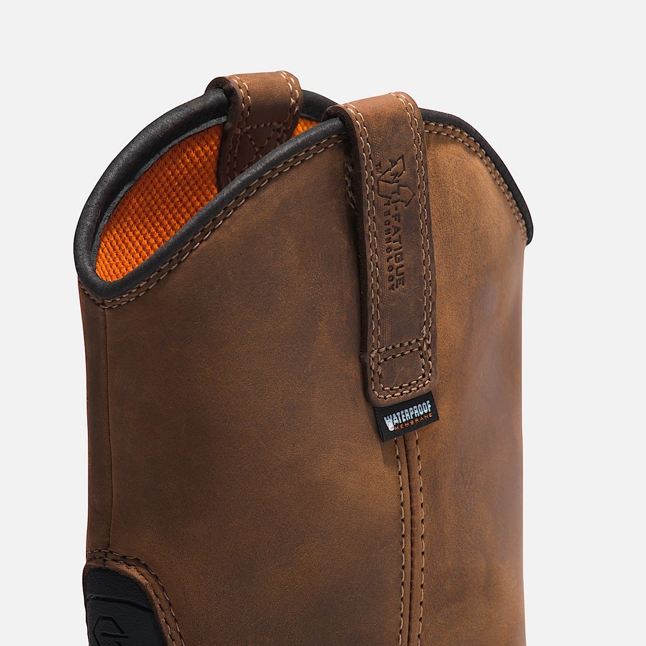 Timberland Men's True Grit Pull On Composite Toe Waterproof Work Boot Brown Style TB1A5WZB214 - Image 7