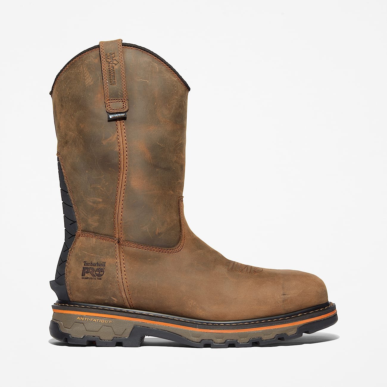 Timberland Men's True Grit Pull On Composite Toe Waterproof Work Boot Style TB1A437Y214 - Image 1