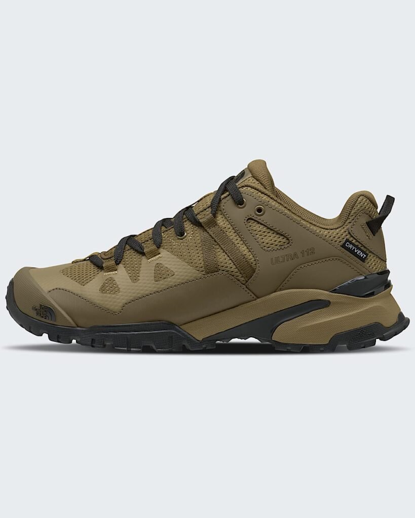 The North Face Men's Ultra 112 Waterproof Shoes - Cedar/TNF Black Style NF0A8191