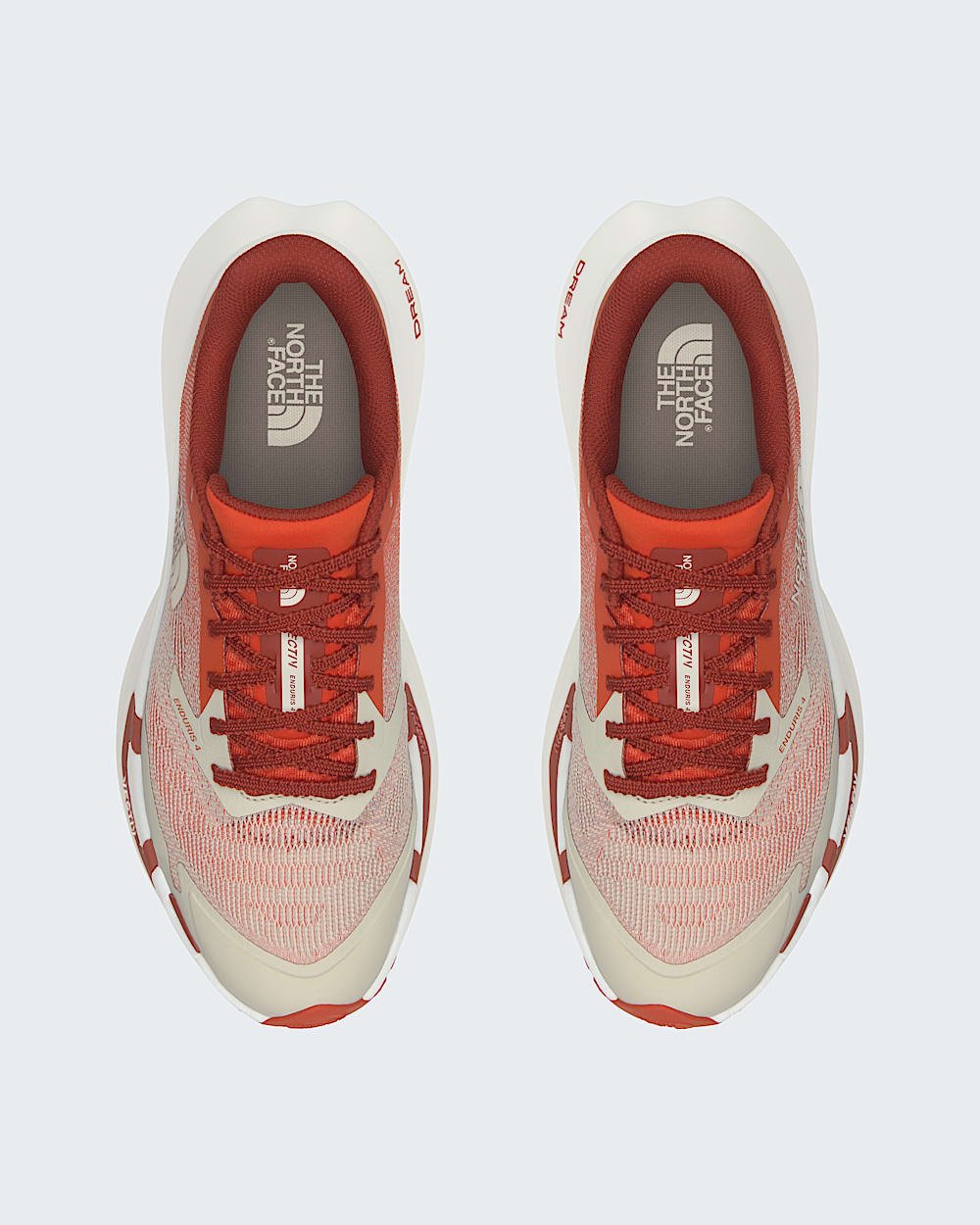 The North Face Men's VECTIV Enduris 4 Shoes - Lava Red/Calacatta Style NF0A8AEP - Image 2