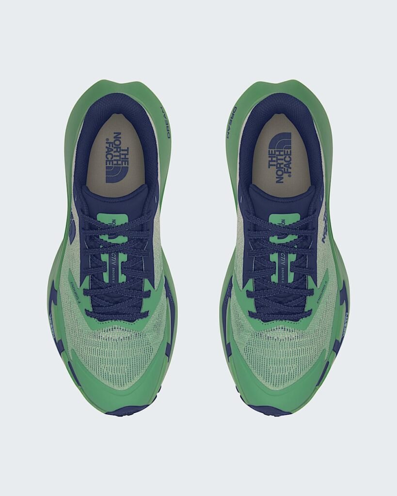 The North Face Men's VECTIV Enduris 4 Shoes - Dimmed Algae/Eagle Blue Style NF0A8AEP
