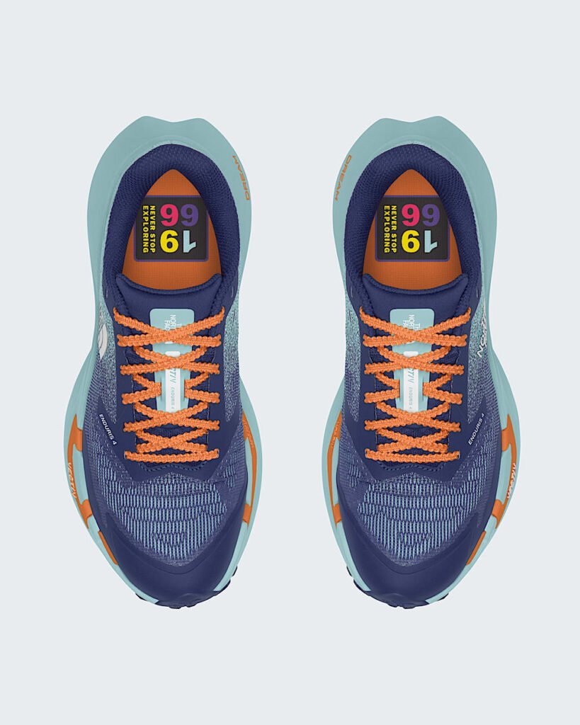 The North Face Men's VECTIV Enduris 4 Shoes - Bold Blue/Canal Blue Style NF0A8AEP