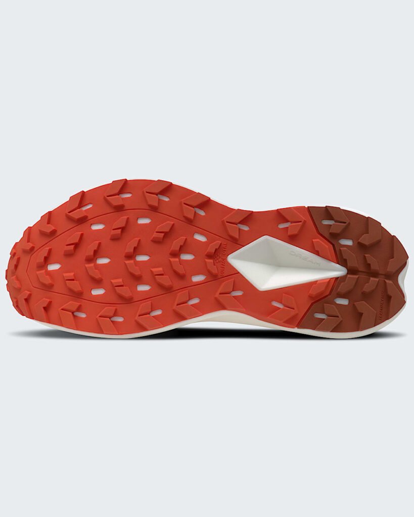 The North Face Men's VECTIV Enduris 4 Shoes - Lava Red/Calacatta Style NF0A8AEP