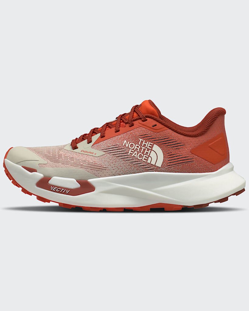 The North Face Men's VECTIV Enduris 4 Shoes - Lava Red/Calacatta Style NF0A8AEP